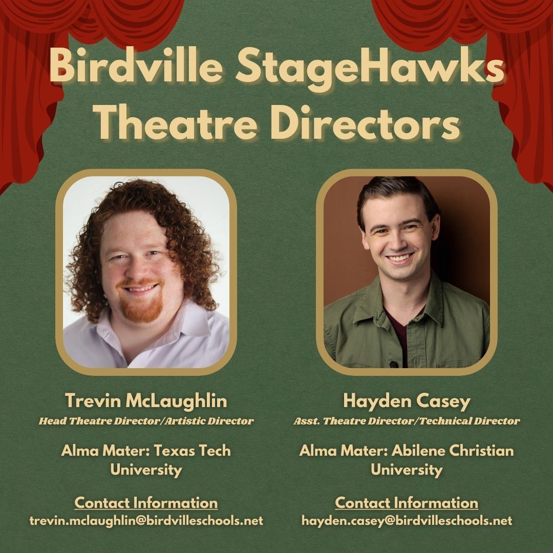 BHS Theatre Directors - Trevin McLaughlin & Hayden Casey